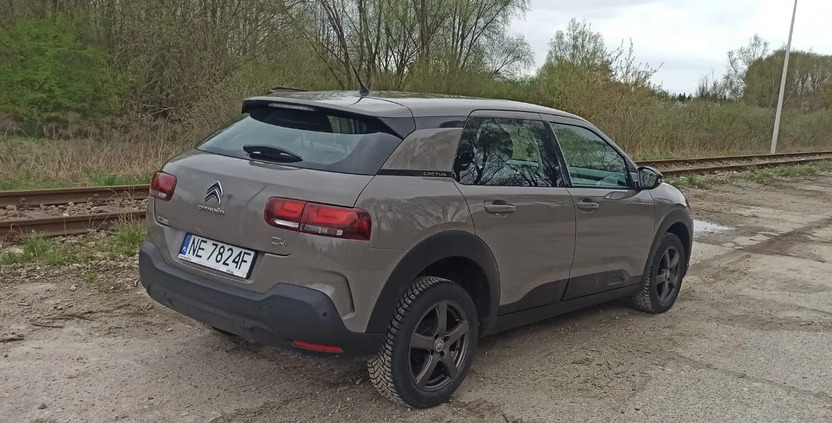 Citroen C4 Cactus cena 54400 przebieg: 27100, rok produkcji 2018 z Elbląg małe 79